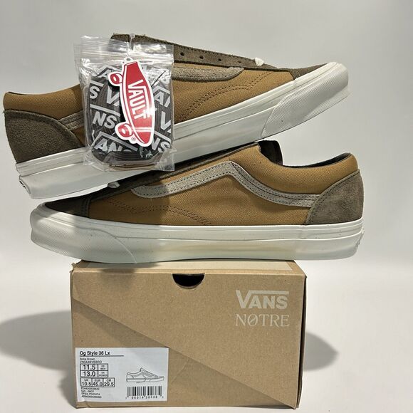Notre x Vans Vault OG Old Skool 36 LX “Expresso Brown” 2024 - Picture 3 of 6